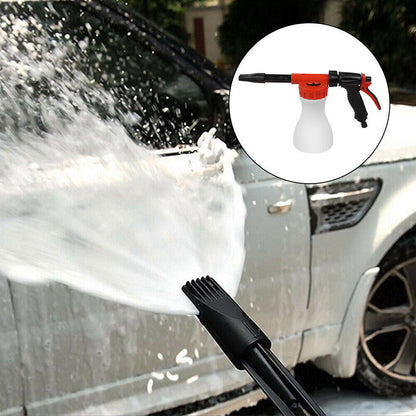 Snow Foam Car Wash Spray Gun Lance Uses Hose Pipe Sprayer 900ML Handheld Bottle eprolo