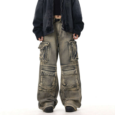 Men's Multi-pocket Loose Wide-leg Pants eprolo