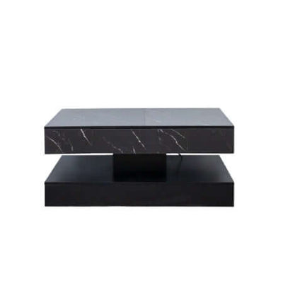 6.93IN High LED Coffee Table,Modern Coffee Table For Living Room,Living Room Tables,Large Living Room Furniture,LED Lights eprolo