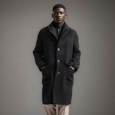British Style Solid Color Woolen Coat Autumn And Winter eprolo