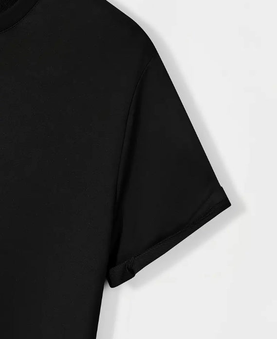 Letter RESPECT Pattern Printed Men's T-shirt, Patterned T-shirt Men's Summer Clothing, Men's Clothing eprolo