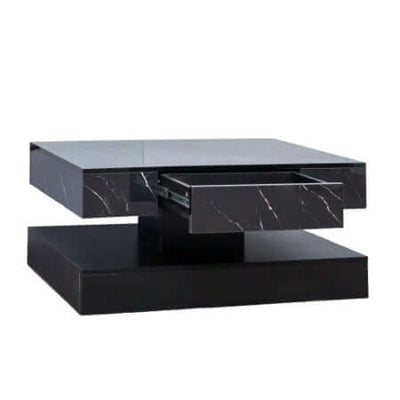 6.93IN High LED Coffee Table,Modern Coffee Table For Living Room,Living Room Tables,Large Living Room Furniture,LED Lights eprolo