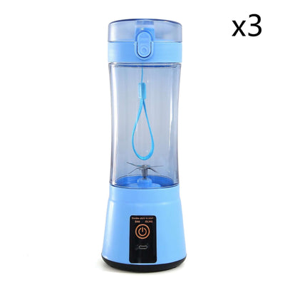 Portable Electric Fruit Juicer Wireless USB Rechargeable Mini Mixer Multifunction Summer Smoothie Blender Machine Kitchen Supplies eprolo