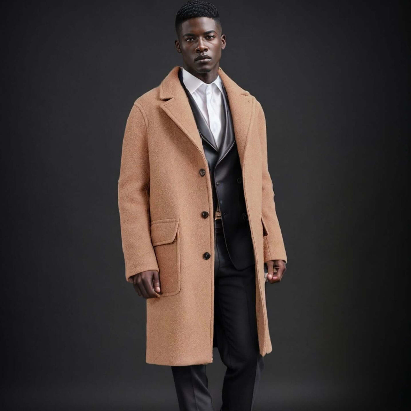 British Style Solid Color Woolen Coat Autumn And Winter eprolo