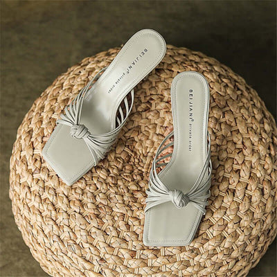 Women's French Style Retro Outerwear Sandals eprolo