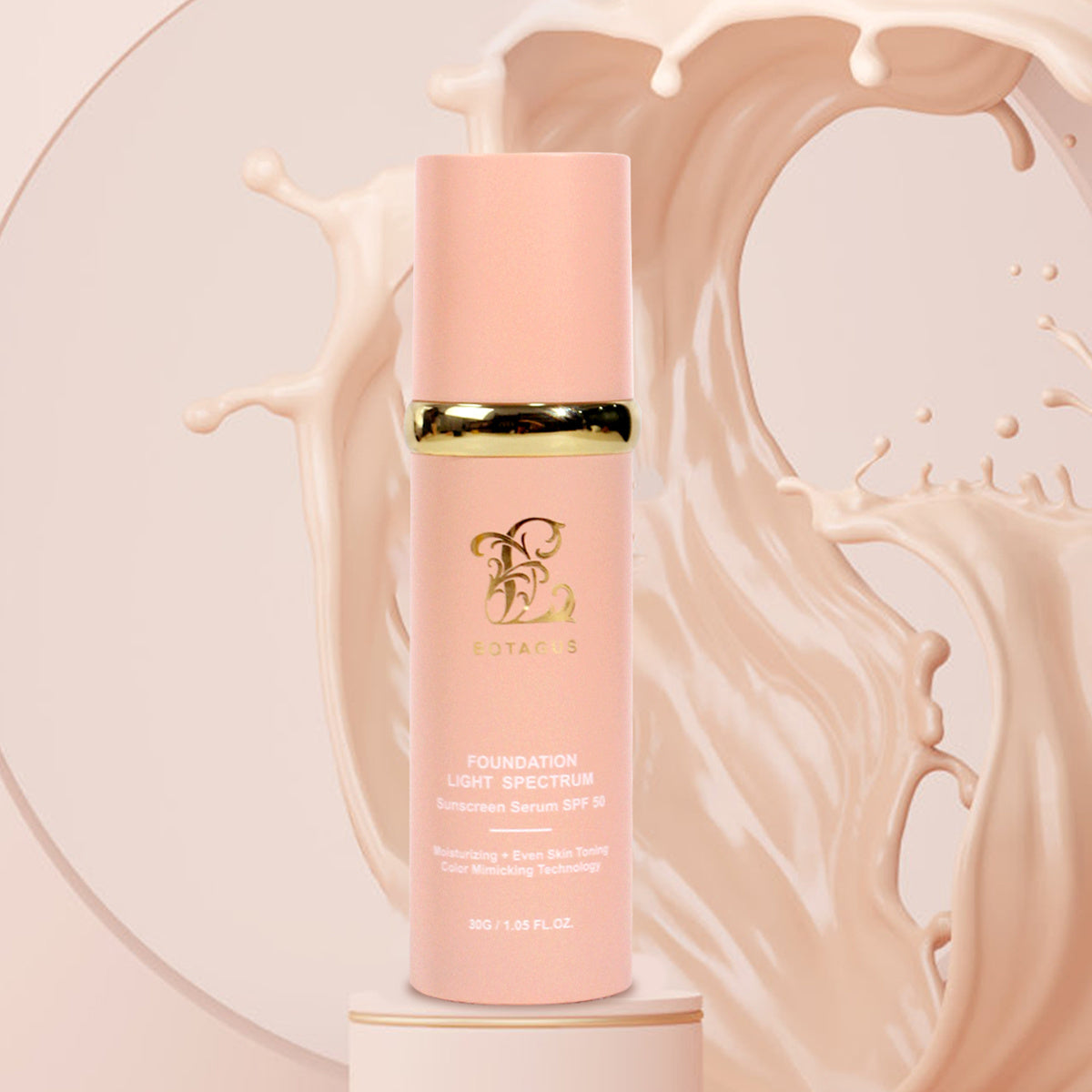 BOTAGUS Foundation 4 In 1-Light Spectrum,Protecting From Sun With SPF 50,For Gym, Sports, Dancing Concealer Coverage Flawless eprolo