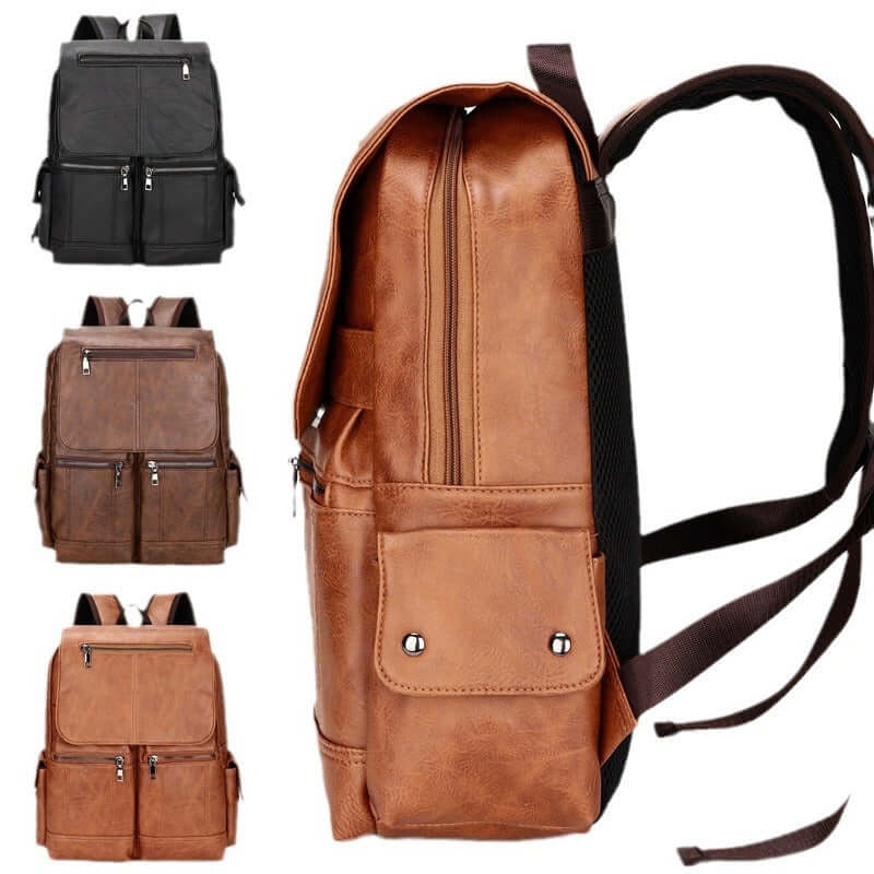Men's Computer Bag Vintage Canvas Backpack eprolo