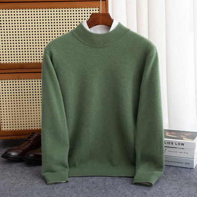 Half-collar Wool Sweater Male eprolo