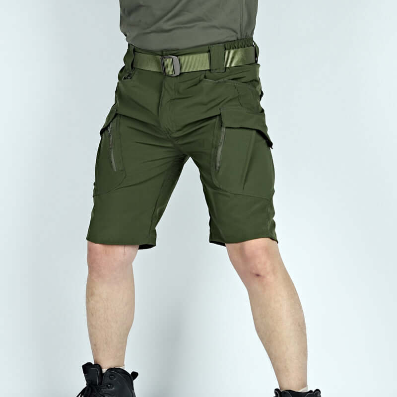 Men's Middle Pants Five-point Breathable Stretch Overalls IX9 Quick-drying Tactical Shorts eprolo