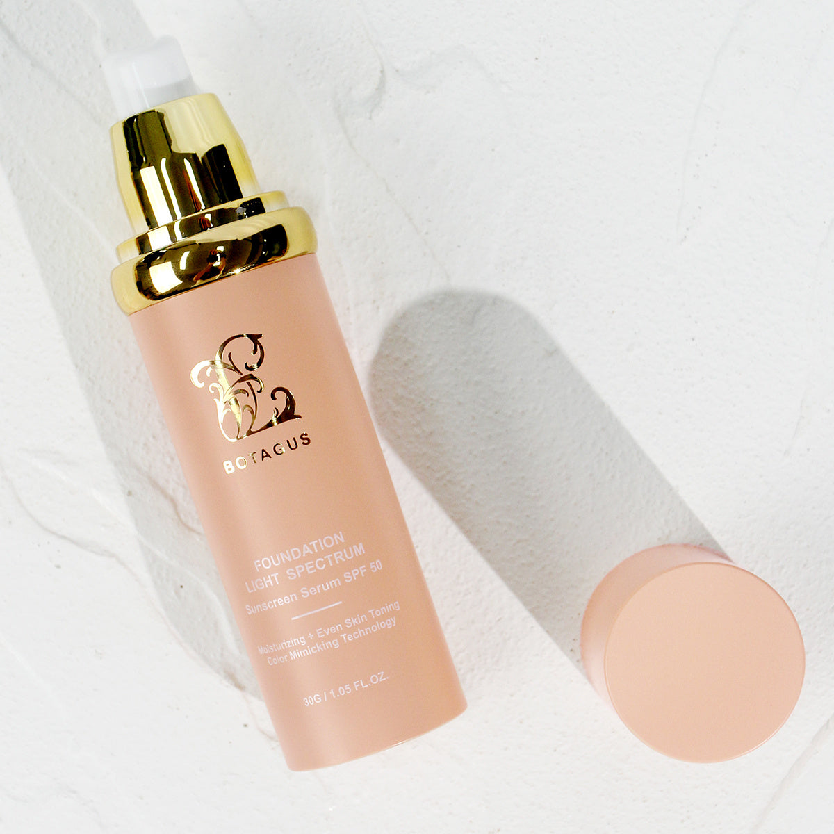 BOTAGUS Foundation 4 In 1-Light Spectrum,Protecting From Sun With SPF 50,For Gym, Sports, Dancing Concealer Coverage Flawless eprolo