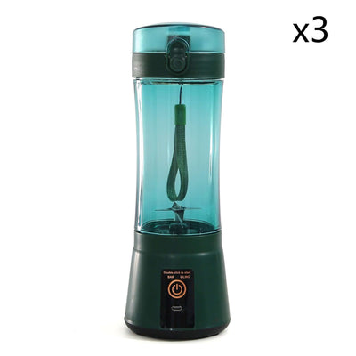 Portable Electric Fruit Juicer Wireless USB Rechargeable Mini Mixer Multifunction Summer Smoothie Blender Machine Kitchen Supplies eprolo