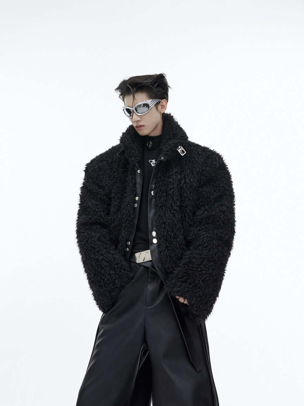 Vintage Lamb Fleece PU Fur Coat eprolo