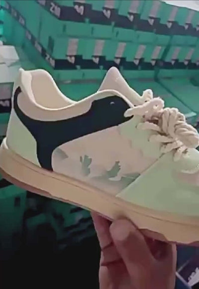 Lace-up Casual Shoes Men Soft Thick Sole Fashion Comfortable Breathable Flats Sneakers Student Platform Outdoor Walking Shoes eprolo
