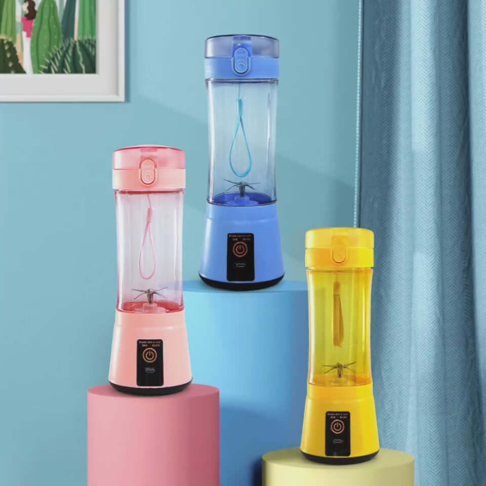 Portable Electric Fruit Juicer Wireless USB Rechargeable Mini Mixer Multifunction Summer Smoothie Blender Machine Kitchen Supplies eprolo