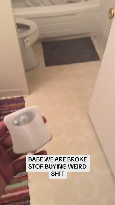 Toilet Induction LED Night Light eprolo video