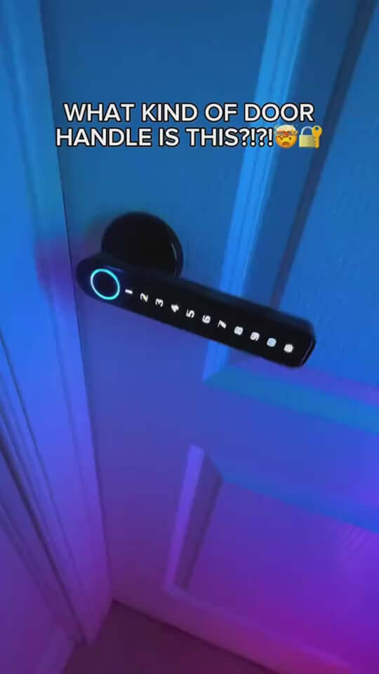 Single Row Electronic Password Indoor Fingerprint Lock Suitable For Home And Office eprolo video