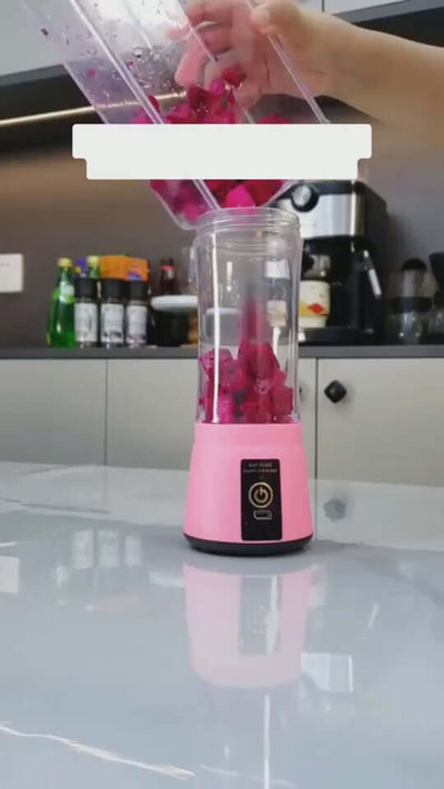 Portable Electric Fruit Juicer Wireless USB Rechargeable Mini Mixer Multifunction Summer Smoothie Blender Machine Kitchen Supplies eprolo