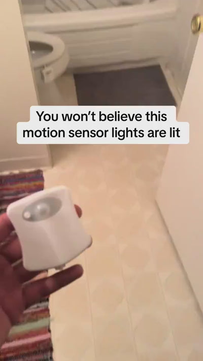 Toilet Induction LED Night Light eprolo video